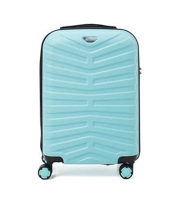 Чемодан маленький 4 колеса Ricco Grande T15002blue-M фото, картинка, изображение