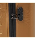 Чемодан маленький 4 колеса Ricco Grande T15002Gold-M фото, картинка, изображение