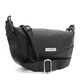 Жіноча шкіряна сумка Borsa Leather K12242bl-black картинка, зображення, фото