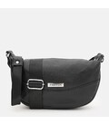 Жіноча шкіряна сумка Borsa Leather K12242bl-black картинка, зображення, фото