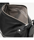 Жіноча шкіряна сумка Borsa Leather K12242bl-black картинка, зображення, фото