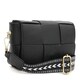 Жіноча шкіряна сумка Borsa Leather K12118bl-black картинка, зображення, фото