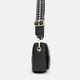 Женская кожаная сумка Borsa Leather K12118bl-black фото