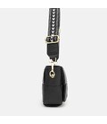 Женская кожаная сумка Borsa Leather K12118bl-black фото, картинка, изображение