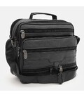 Чоловіча шкіряна сумка барсетка Borsa Leather K16687-3-black картинка, зображення, фото