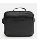Чоловіча шкіряна сумка барсетка Borsa Leather K16687-3-black картинка, зображення, фото