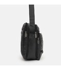 Чоловіча шкіряна сумка барсетка Borsa Leather K16687-3-black картинка, зображення, фото