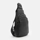 Чоловічий рюкзак через плече Borsa Leather K1328c-black картинка, зображення, фото