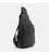 Мужской рюкзак через плечо Borsa Leather K1328c-black фото, картинка, изображение