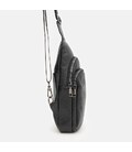 Мужской рюкзак через плечо Borsa Leather K1328c-black фото, картинка, изображение