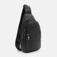 Чоловічий рюкзак через плече Borsa Leather K13295bl-black картинка, зображення, фото