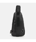 Мужской рюкзак через плечо Borsa Leather K13295bl-black фото, картинка, изображение