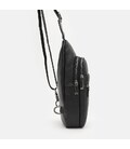 Мужской рюкзак через плечо Borsa Leather K13295bl-black фото, картинка, изображение