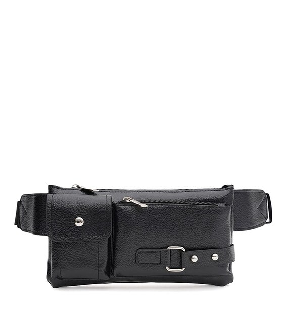 Мужская поясная сумка Monsen C1HSSA2020bl-black фото, картинка, изображение