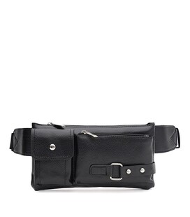 Чоловіча поясна сумка Monsen C1HSSA2020bl-black картинка, зображення, фото