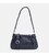 Женская кожаная сумка Borsa Leather K15001sap-navy фото, картинка, изображение