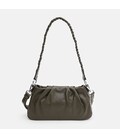 Женская кожаная сумка Borsa Leather K15001gr-green фото, картинка, изображение