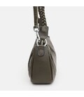 Женская кожаная сумка Borsa Leather K15001gr-green фото, картинка, изображение