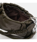 Женская кожаная сумка Borsa Leather K15001gr-green фото, картинка, изображение