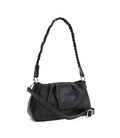 Женская кожаная сумка Borsa Leather K15001bl-black фото, картинка, изображение