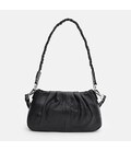 Женская кожаная сумка Borsa Leather K15001bl-black фото, картинка, изображение