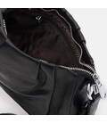 Женская кожаная сумка Borsa Leather K15001bl-black фото, картинка, изображение