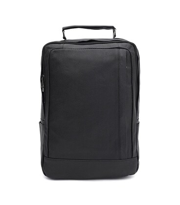 Чоловічий шкіряний рюкзак Keizer K1556bl-black картинка, зображення, фото