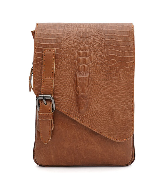 Мужская кожаная сумка Keizer K15219br-brown фото, картинка, изображение