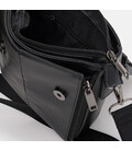 Мужская кожаная сумка барсетка Ricco Grande K17704022-black фото, картинка, изображение