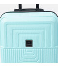 Валіза середня 4 колеса Ricco Grande T1Marble20lightblue-L картинка, зображення, фото