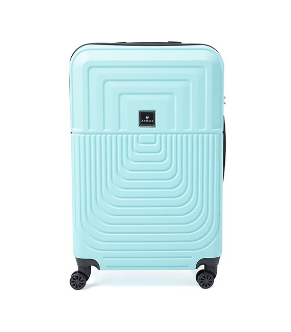 Валіза велика 4 колеса Ricco Grande T1Marble20lightblue-XL картинка, зображення, фото