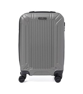 Чемодан маленький 4 колеса Ricco Grande T1Castle1gray-M фото, картинка, изображение