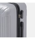 Валіза середня 4 колеса Ricco Grande T1Castle1silver-L картинка, зображення, фото