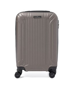 Чемодан маленький 4 колеса Ricco Grande T1Castle1brown-M фото, картинка, изображение