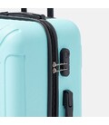 Чемодан средний 4 колеса Ricco Grande T1Castle1lightblue-L фото, картинка, изображение