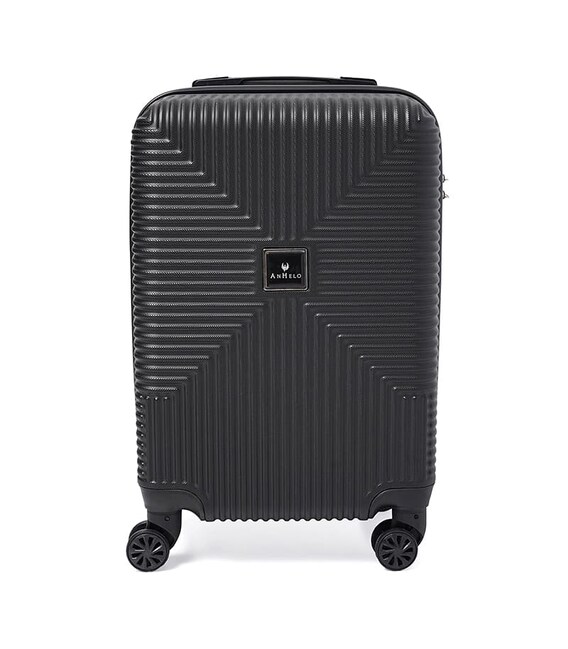 Чемодан маленький 4 колеса Ricco Grande T1Bowtie21black-M фото, картинка, изображение