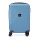Чемодан маленький 4 колеса Ricco Grande T1Bowtie21blue-M фото
