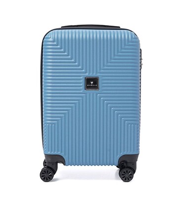 Валіза маленька 4 колеса Ricco Grande T1Bowtie21blue-M картинка, зображення, фото