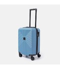 Чемодан маленький 4 колеса Ricco Grande T1Bowtie21blue-M фото, картинка, изображение