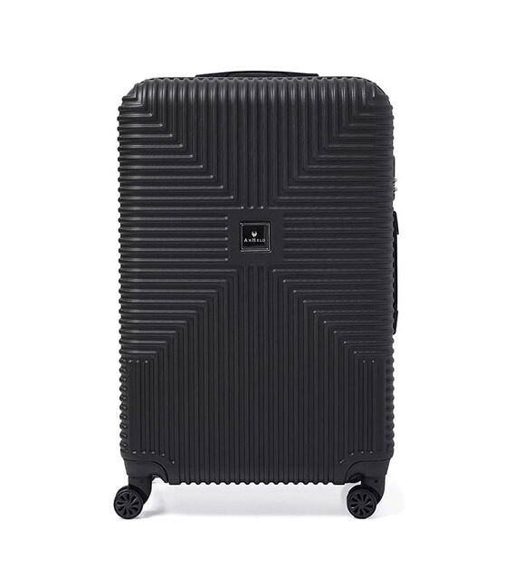 Валіза велика 4 колеса Ricco Grande T1Bowtie21black-XL картинка, зображення, фото