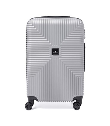 Чемодан средний 4 колеса Ricco Grande T1Bowtie21silver-L фото, картинка, изображение