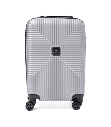 Валіза маленька 4 колеса Ricco Grande T1Bowtie21silver-M картинка, зображення, фото