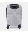 Валіза маленька 4 колеса Ricco Grande T1Bowtie21silver-M картинка, зображення, фото