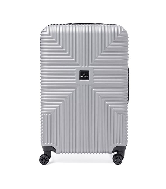 Валіза велика 4 колеса Ricco Grande T1Bowtie21silver-XL картинка, зображення, фото