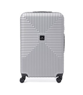 Валіза велика 4 колеса Ricco Grande T1Bowtie21silver-XL картинка, зображення, фото