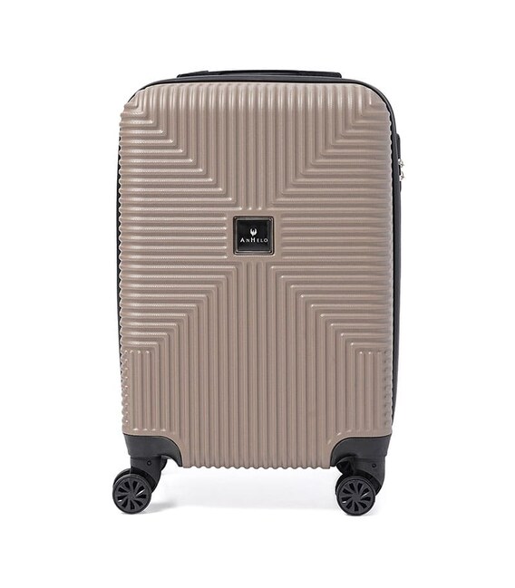 Чемодан маленький 4 колеса Ricco Grande T1Bowtie21gold-M фото, картинка, изображение