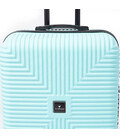 Чемодан большой 4 колеса Ricco Grande T1Bowtie21lightblue-XL фото, картинка, изображение