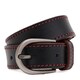 Жіночий шкіряний ремінь Borsa Leather 100v1genw100-black картинка, зображення, фото