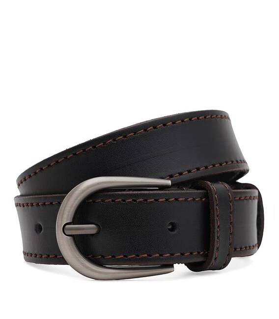 Женский кожаный ремень Borsa Leather 100v1genw99-black фото, картинка, изображение