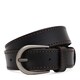 Женский кожаный ремень Borsa Leather 100v1genw99-black фото